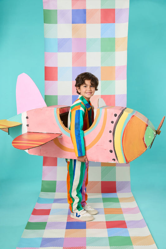 Gorman NZ - Painted Stripe Kids Pant - multi