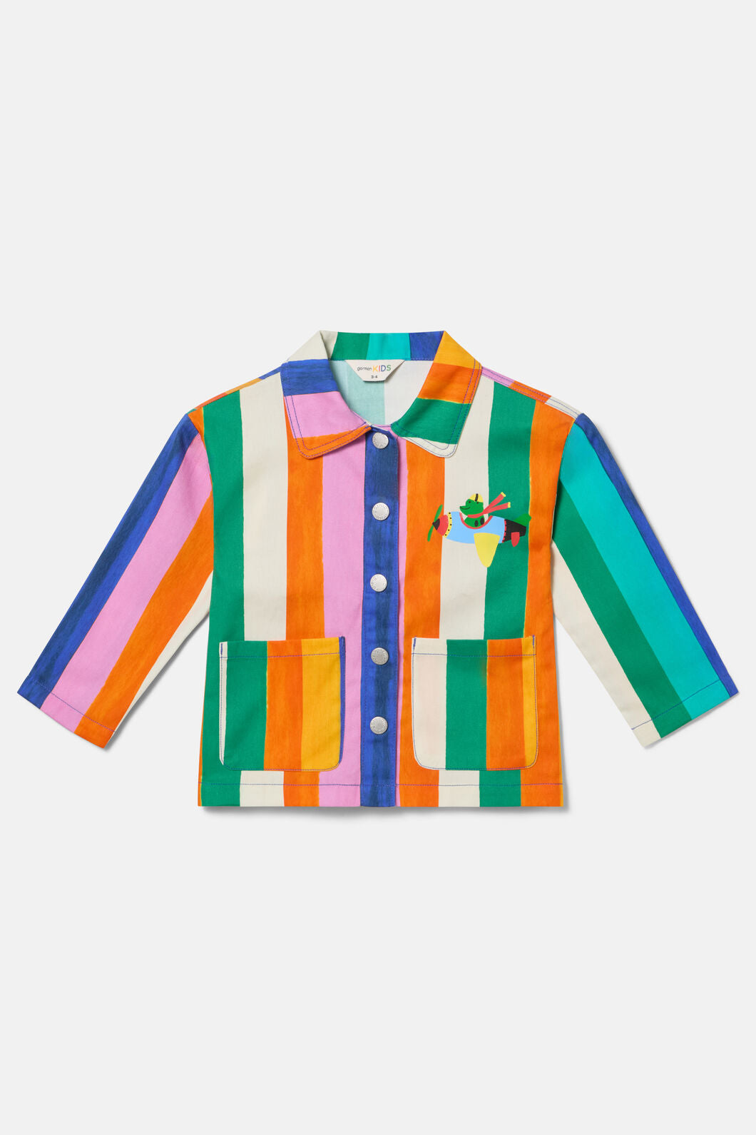 Gorman NZ - Painted Stripe Kids Jacket - multi