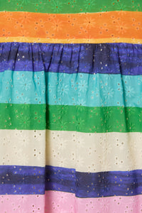 Gorman NZ - Painted Stripe Kids Dress - multi