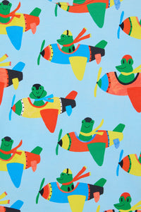 Gorman NZ - Flying Frogs Kids T-Shirt - blue