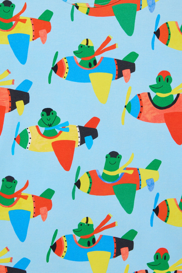 Gorman NZ - Flying Frogs Kids T-Shirt - blue