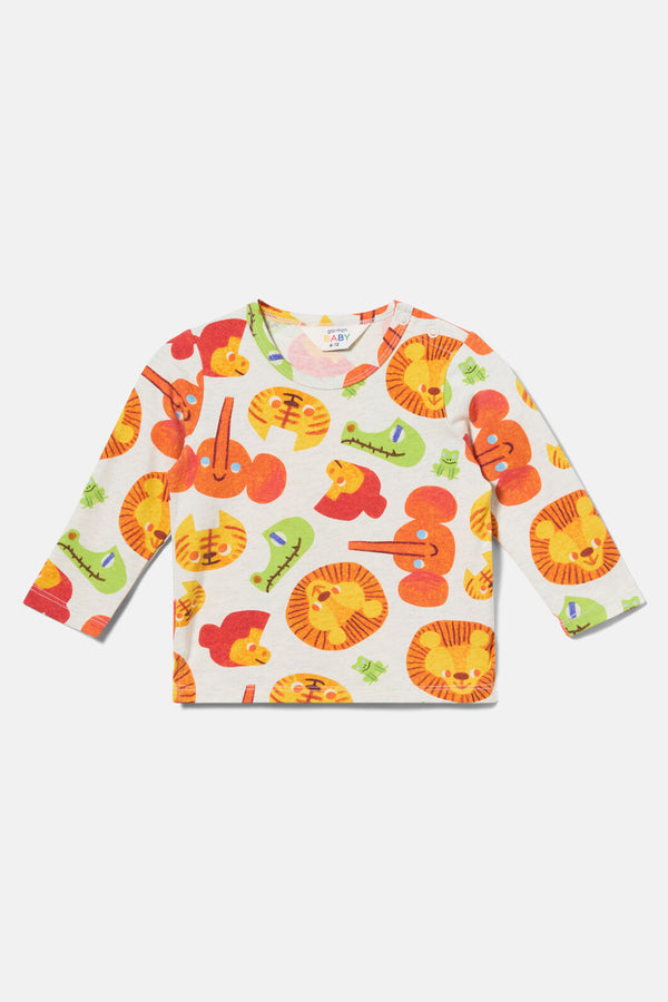 Gorman NZ - Animal Heads Baby T-Shirt - multi