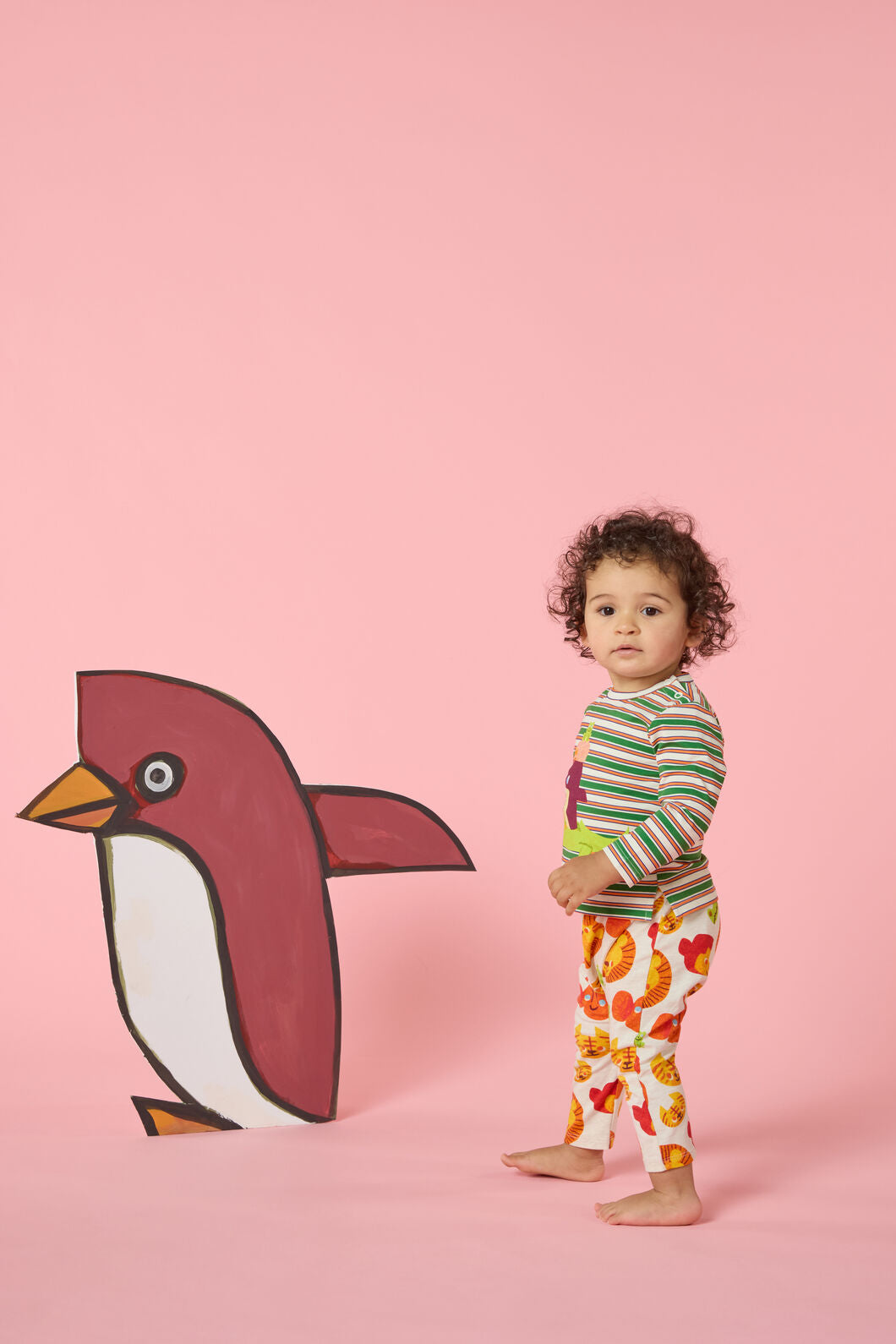 Gorman NZ - Animal Heads Baby Legging - multi
