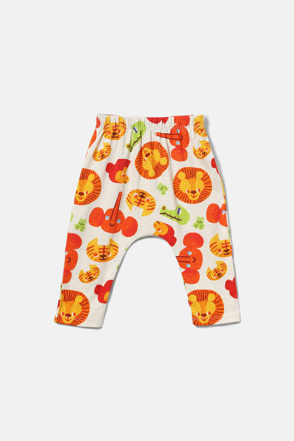 Gorman NZ - Animal Heads Baby Legging - multi