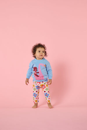 Gorman NZ - Flamingo Baby Sweater - blue