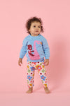 Gorman NZ - Flamingo Baby Sweater - blue