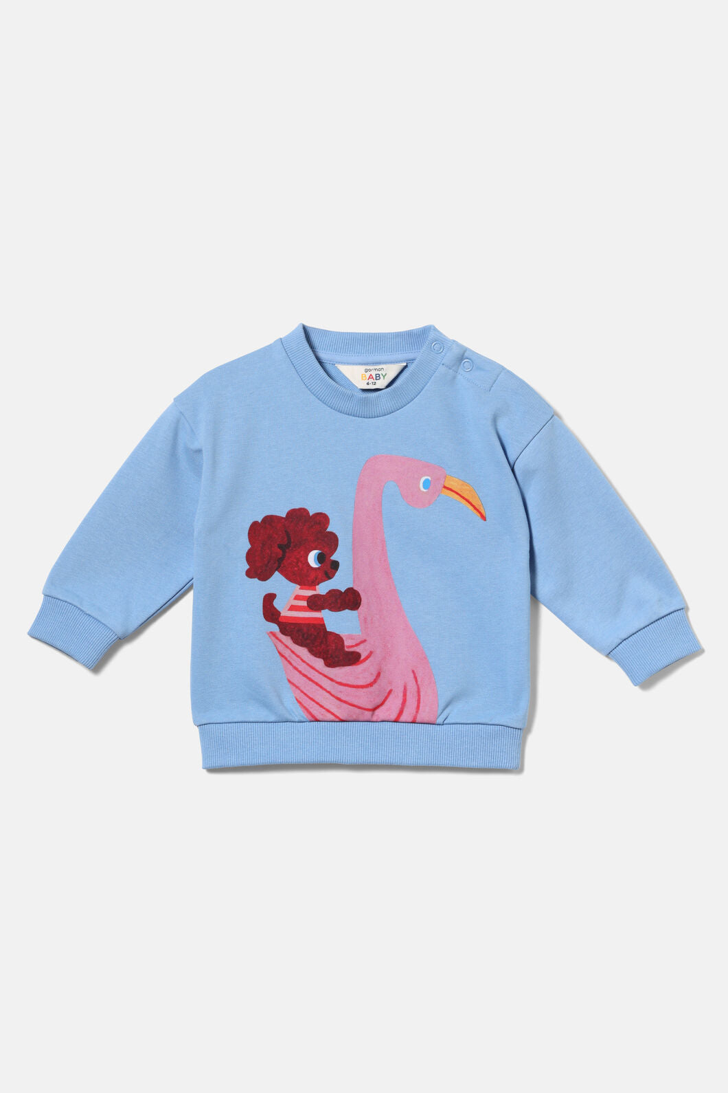 Gorman NZ - Flamingo Baby Sweater - blue