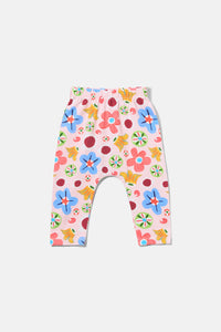 Gorman NZ - Spotty Floral Baby Legging - pink