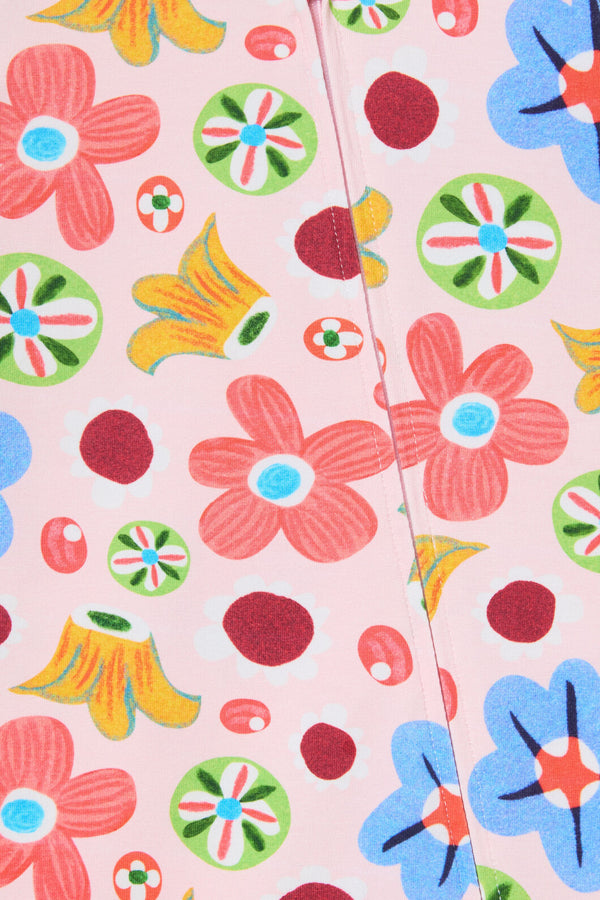 Gorman NZ - Spotty Floral Baby Onesie - pink