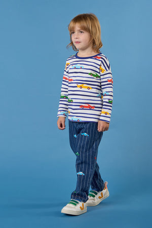 Gorman NZ - Cars Kids T-Shirt - navy