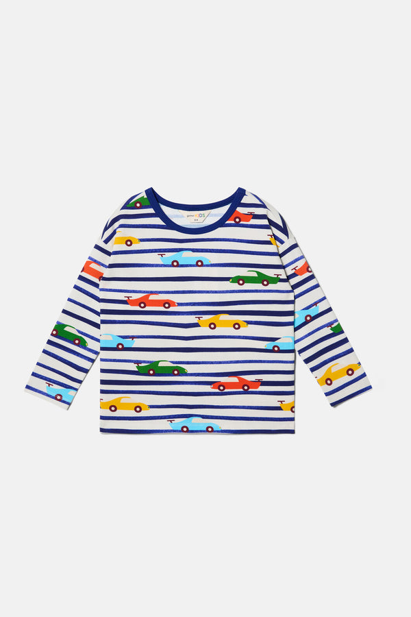 Gorman NZ - Cars Kids T-Shirt - navy