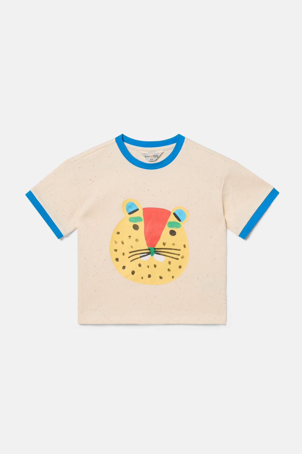 Gorman NZ - Leo Leopard Kids T-Shirt - cream