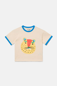 Gorman NZ - Leo Leopard Kids T-Shirt - cream