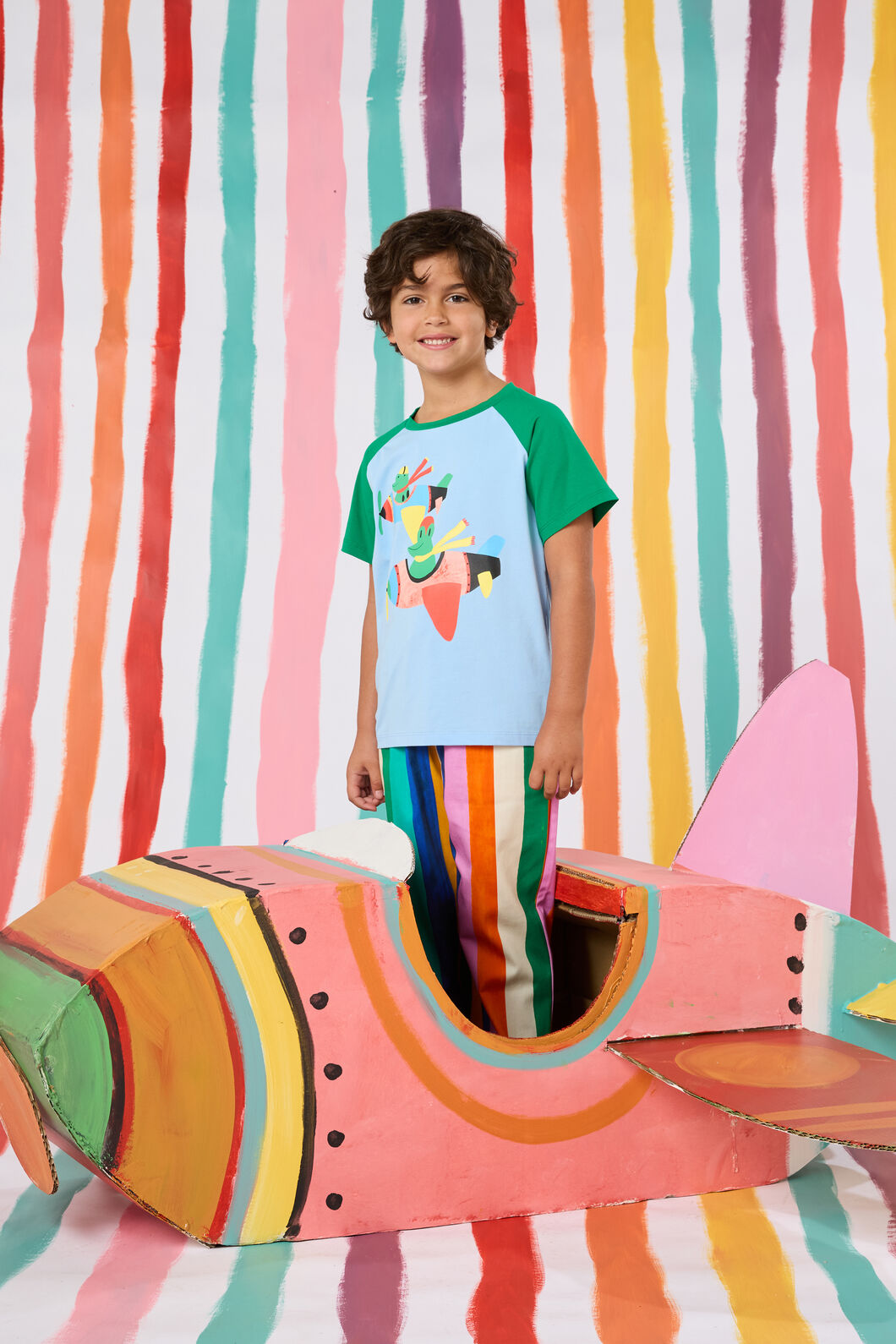 Gorman NZ - Flying Frogs Kids T-Shirt - multi