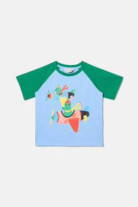 Gorman NZ - Flying Frogs Kids T-Shirt - multi