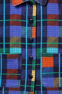 Gorman NZ - Navy Check Kids Jacket - navy