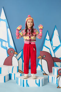 Gorman NZ - Abstract Kids Cardigan - multi