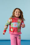 Gorman NZ - Framed Flowers Kids KnitJumper - multi