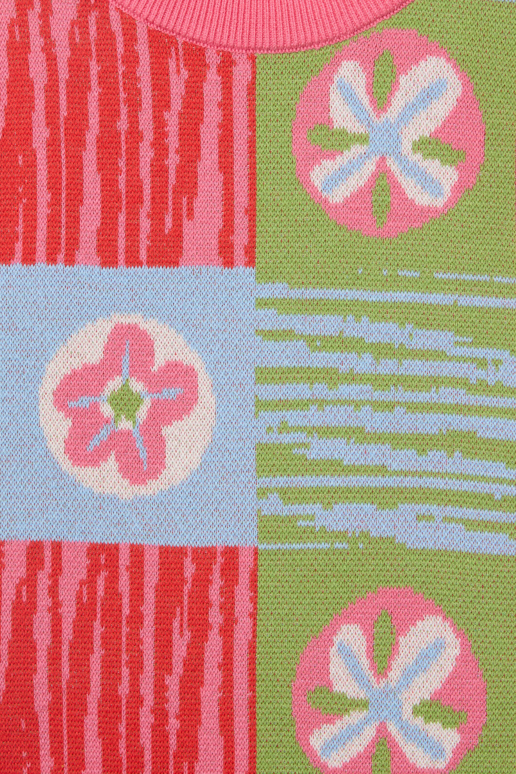 Gorman NZ - Framed Flowers Kids KnitJumper - multi