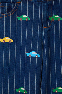 Gorman NZ - Cars Kids Pinstripe Pant - navy