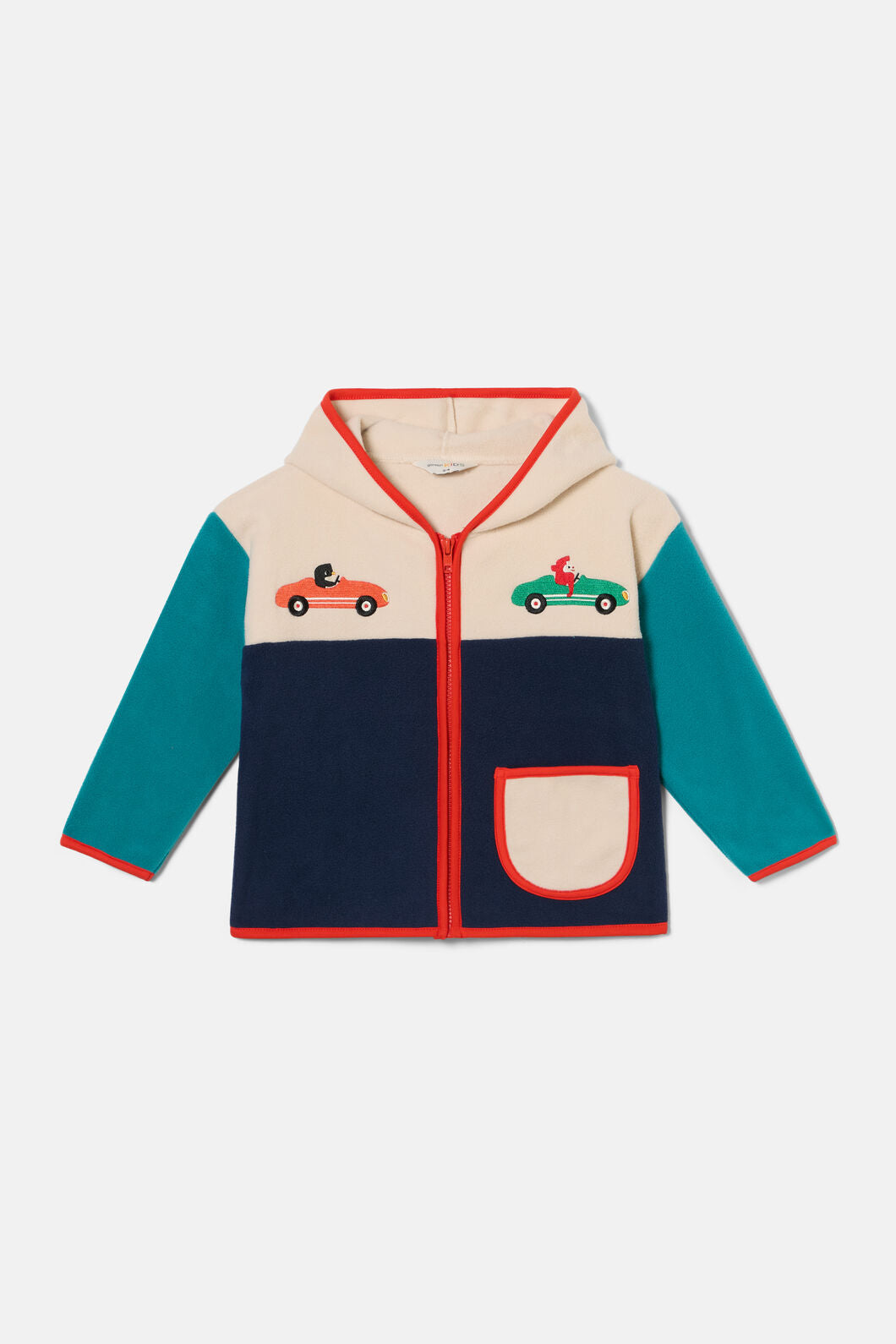 Gorman NZ - Cars Kids Fleece Zip Jacket - multi