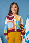 Gorman NZ - Bold Shapes Kids Cardigan - multi