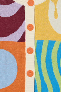 Gorman NZ - Bold Shapes Kids Cardigan - multi