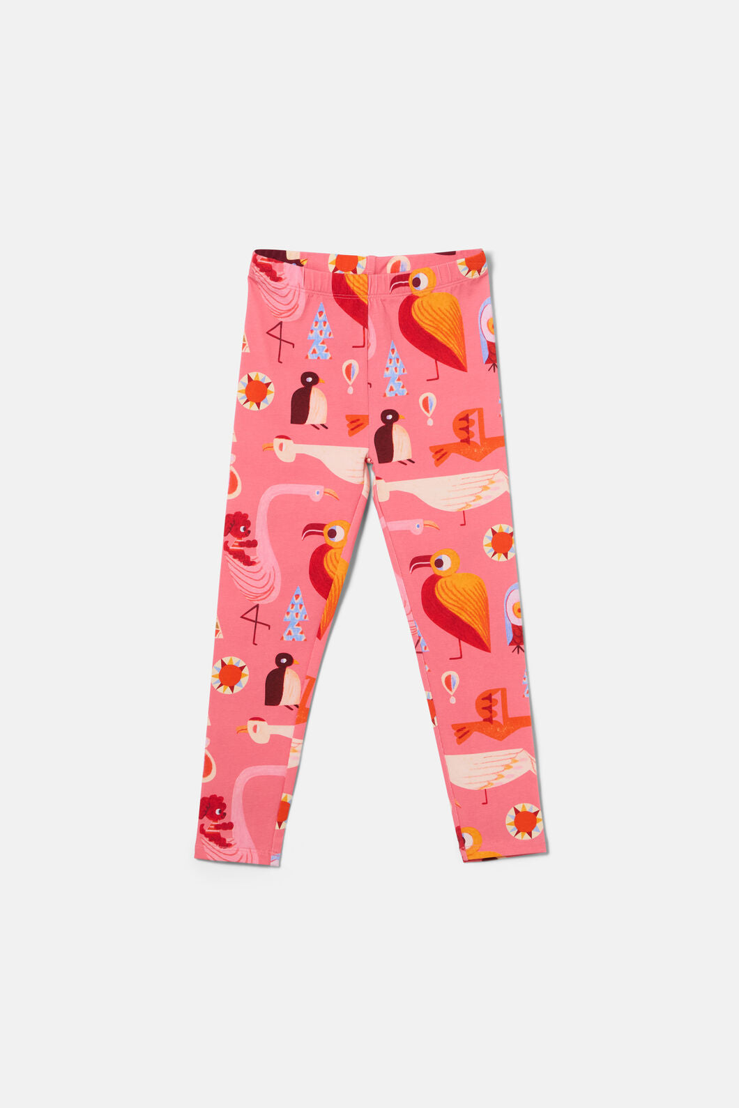 Gorman NZ - Funky Birds Kids Legging - pink