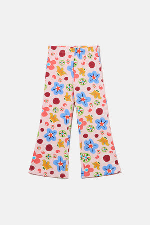 Gorman NZ - Spotty Floral Kids Legging - pink