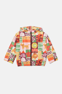 Gorman NZ - Abstract Circus Kids Raincoat - multi