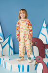 Gorman NZ - Animals Kids Overalls - oatmeal