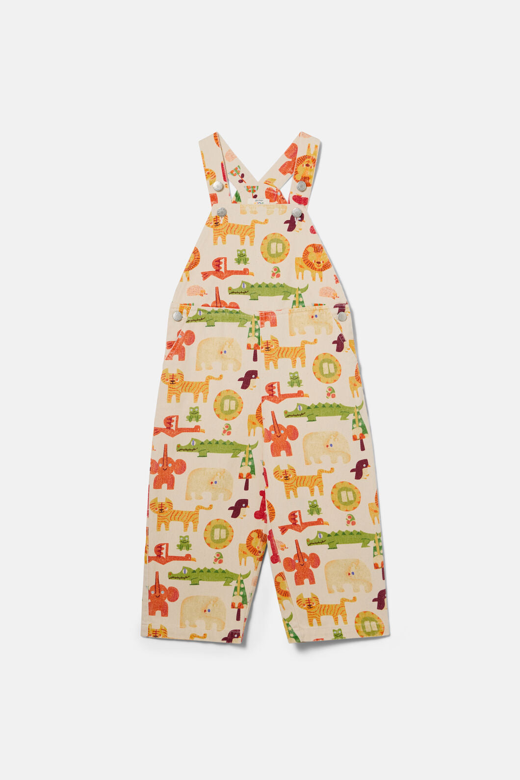 Gorman NZ - Animals Kids Overalls - oatmeal