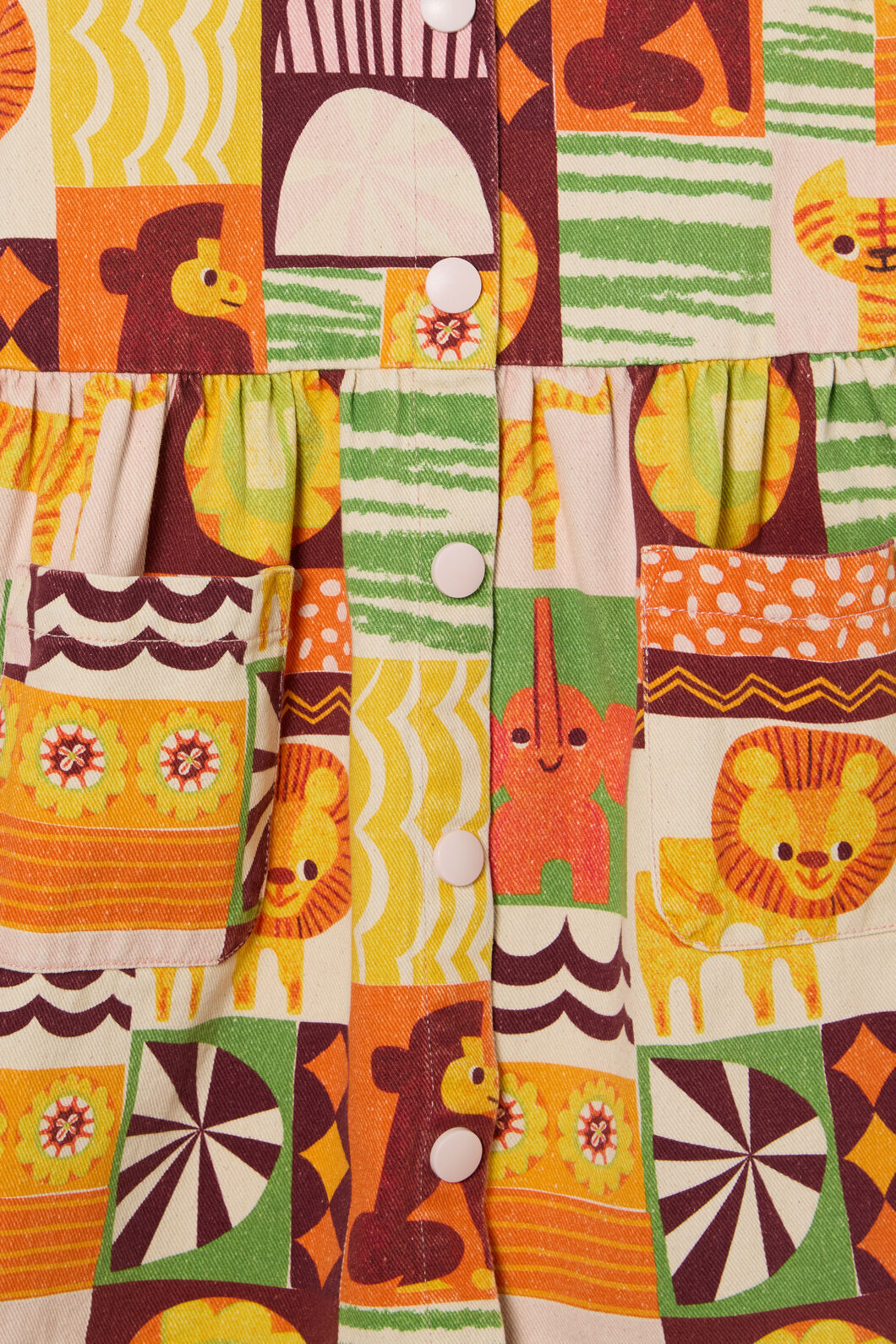 Gorman NZ - Abstract Circus Kids Dress - multi