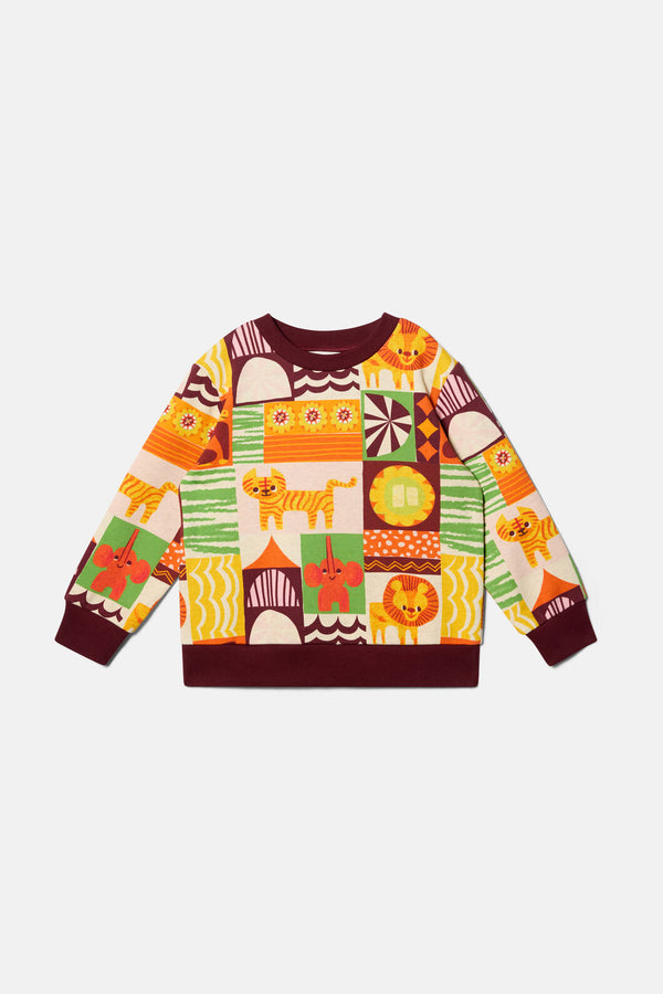 Gorman NZ - Abstract Circus Kids Sweater - multi