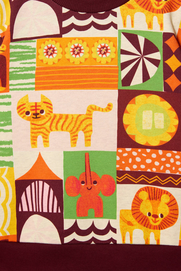 Gorman NZ - Abstract Circus Kids Sweater - multi