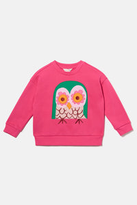 Gorman NZ - Funky Owl Kids Sweater - pink