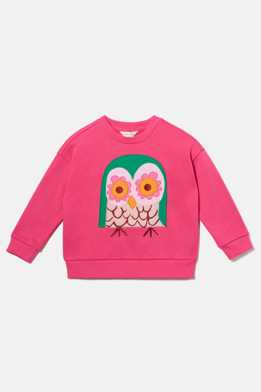 Gorman NZ - Funky Owl Kids Sweater - pink