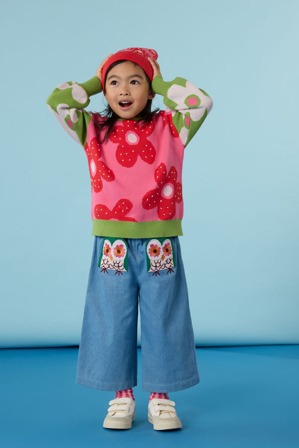 Gorman NZ - Owl Pocket Denim Kids Pant - denim