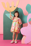 Gorman NZ - Playful Shapes Kids Dress - cream