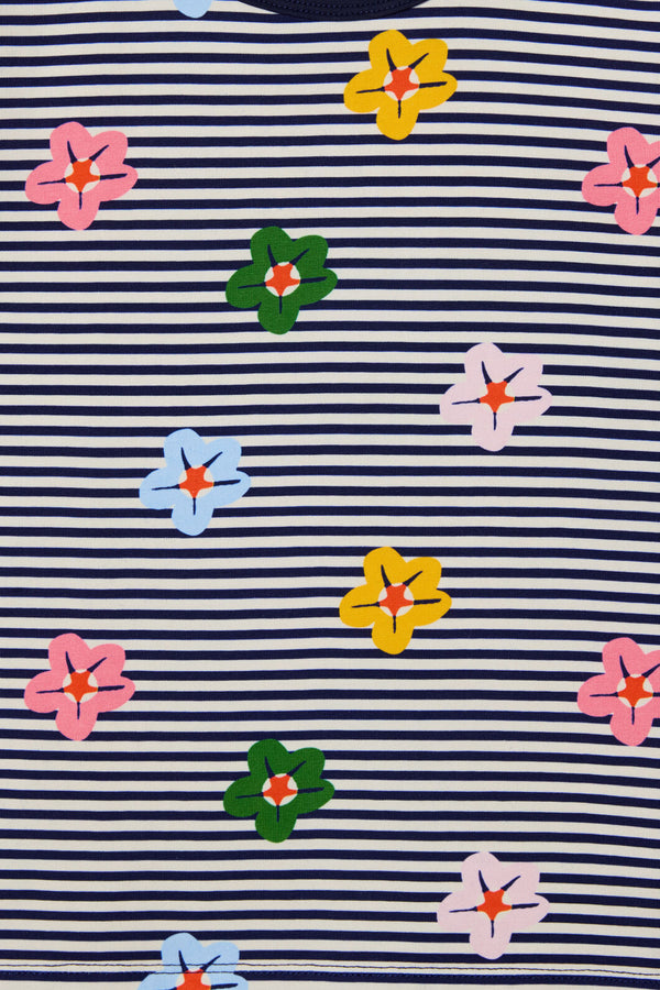 Gorman NZ - Spotty FloralStripeKidsT-Shirt - multi