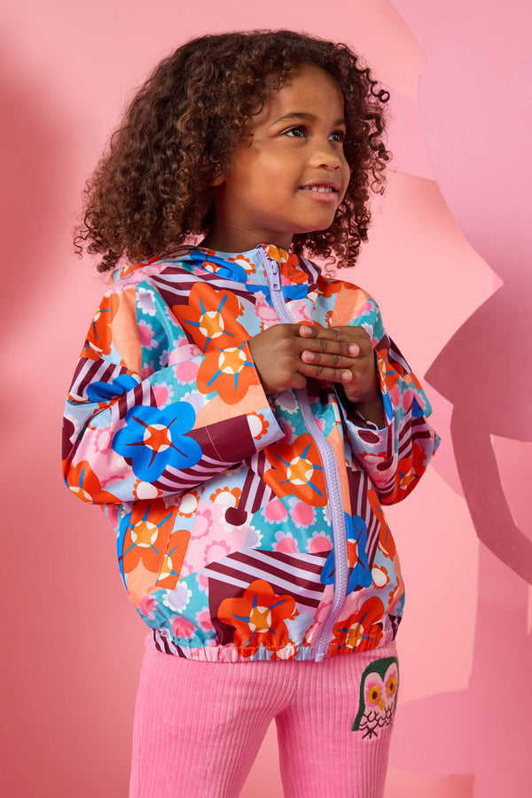 Gorman NZ - Cut Out Flower Kids Raincoat - multi