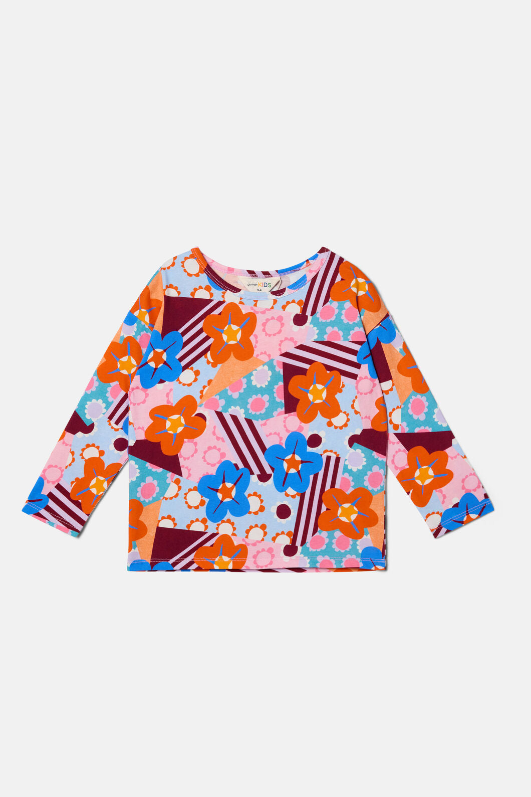 Gorman NZ - Cut Out Flower Kids T-Shirt - multi