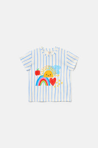 Gorman NZ - Rainbow Baby T-Shirt - cream