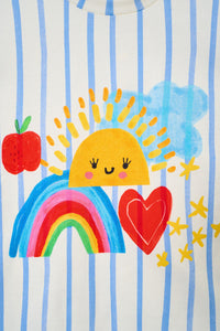 Gorman NZ - Rainbow Baby T-Shirt - cream