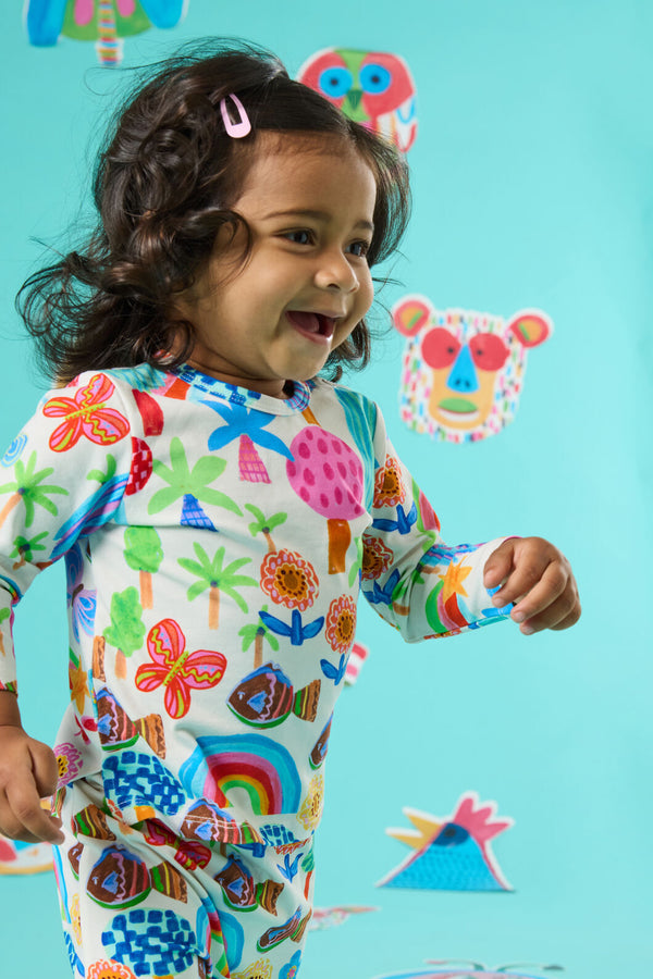 Gorman NZ - Rain Forest Baby L/S T-Shirt - multi