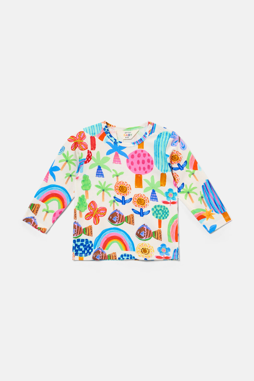 Gorman NZ - Rain Forest Baby L/S T-Shirt - multi