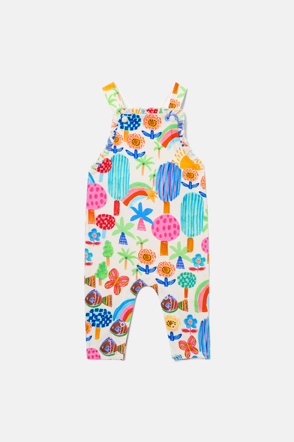 Gorman NZ - Rain Forest Baby Overall - multi