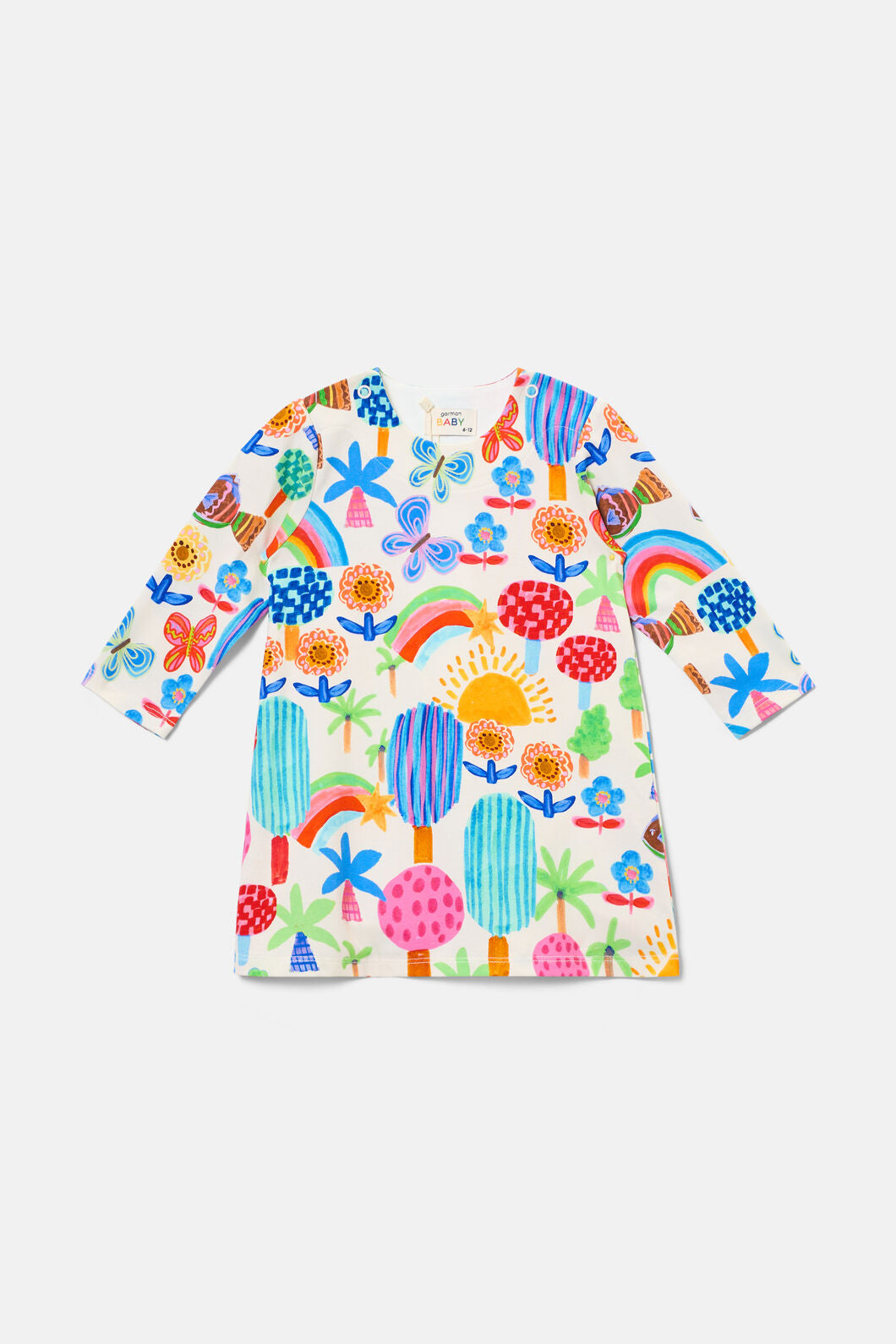 Gorman NZ - Rain Forest Baby Dress - multi