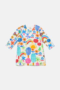Gorman NZ - Rain Forest Baby Dress - multi