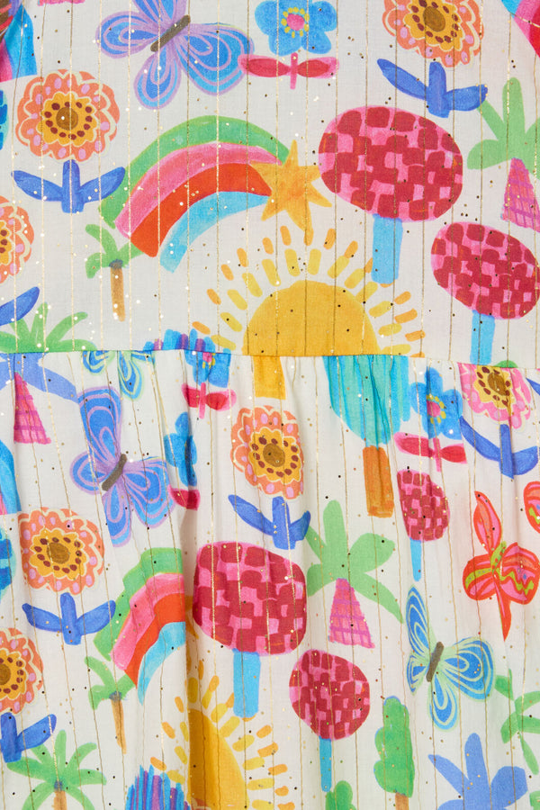 Gorman NZ - Rain Forest Kids Dress - multi